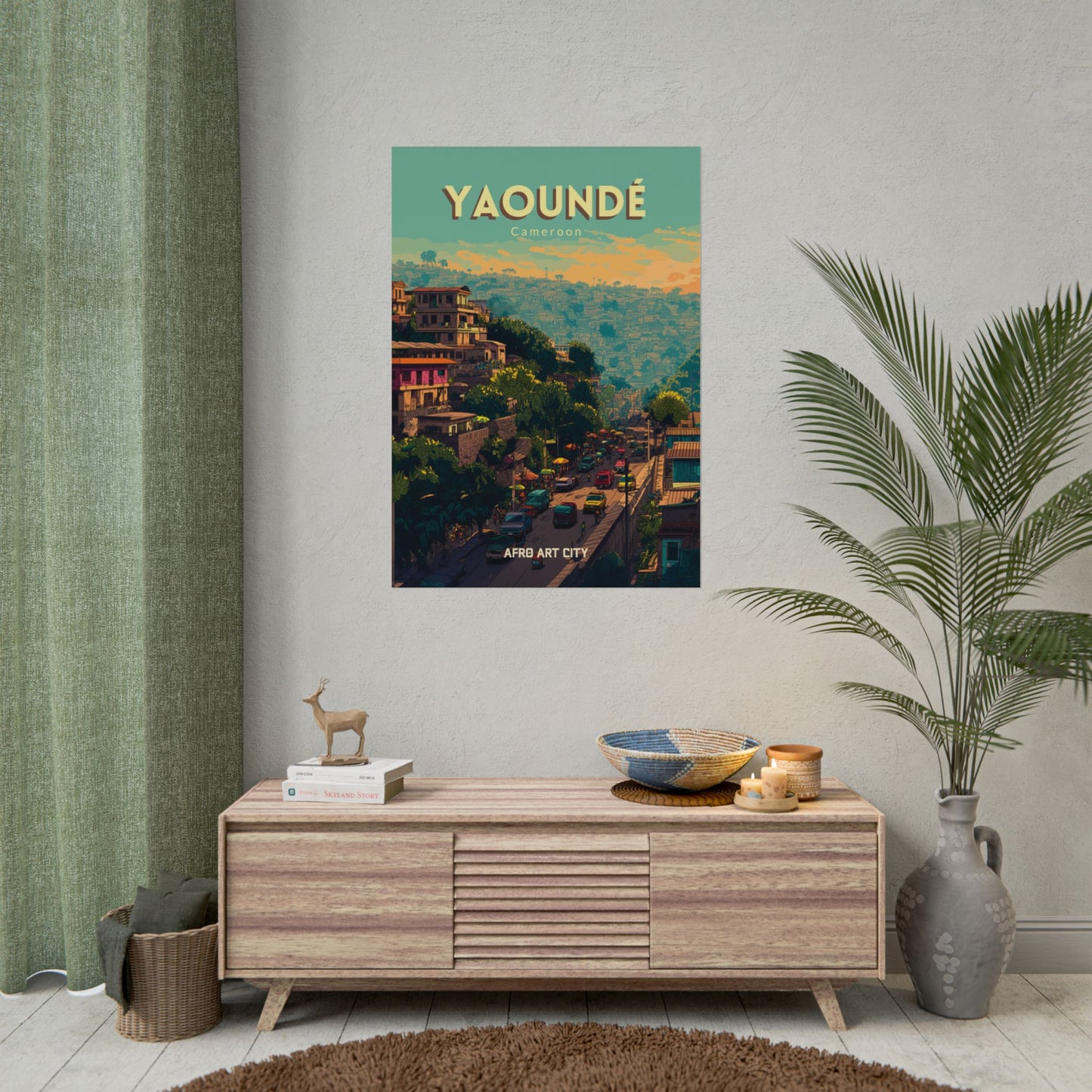 🇨🇲 Cameroon - Yaoundé ｜ Poster
