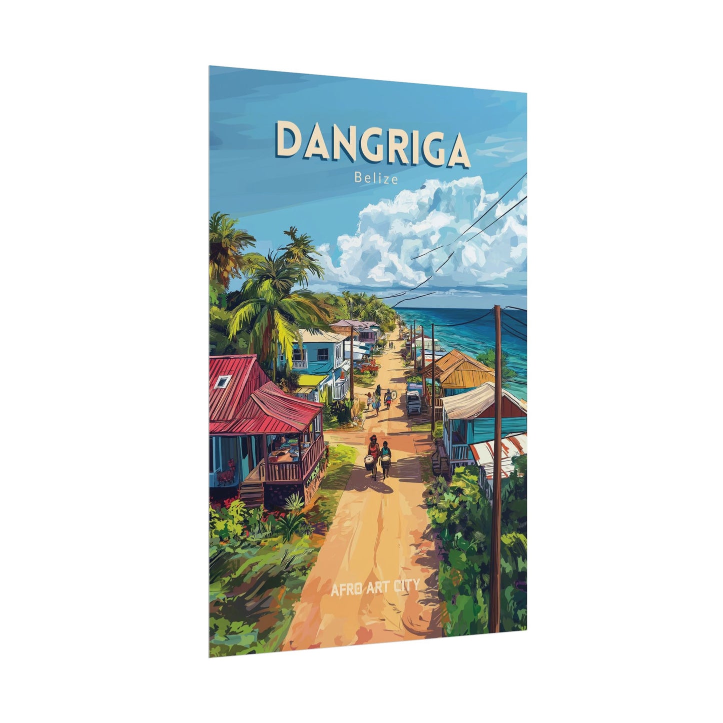 Belize - Dangriga｜Poster
