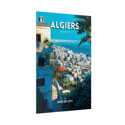 🇩🇿 Algeria - Algiers ｜ Poster