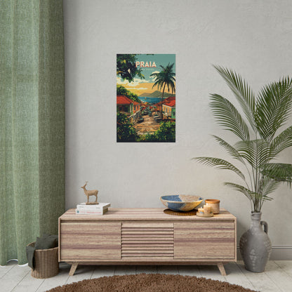 🇨🇻 Cabo Verde - Praia ｜ Poster