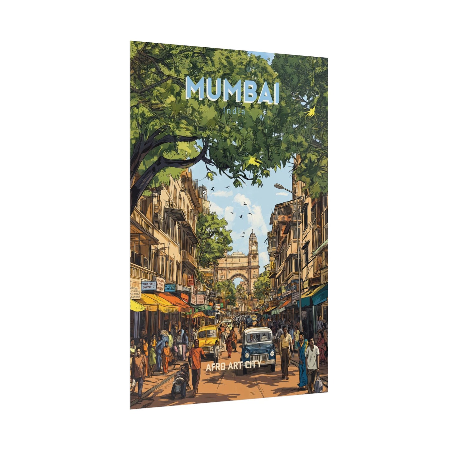🇮🇳 India - Mumbai ｜ Poster