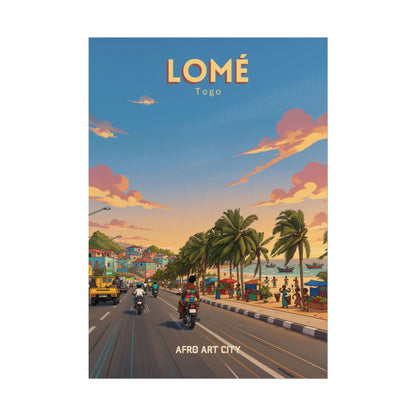 Togo - Lomé ｜ Poster