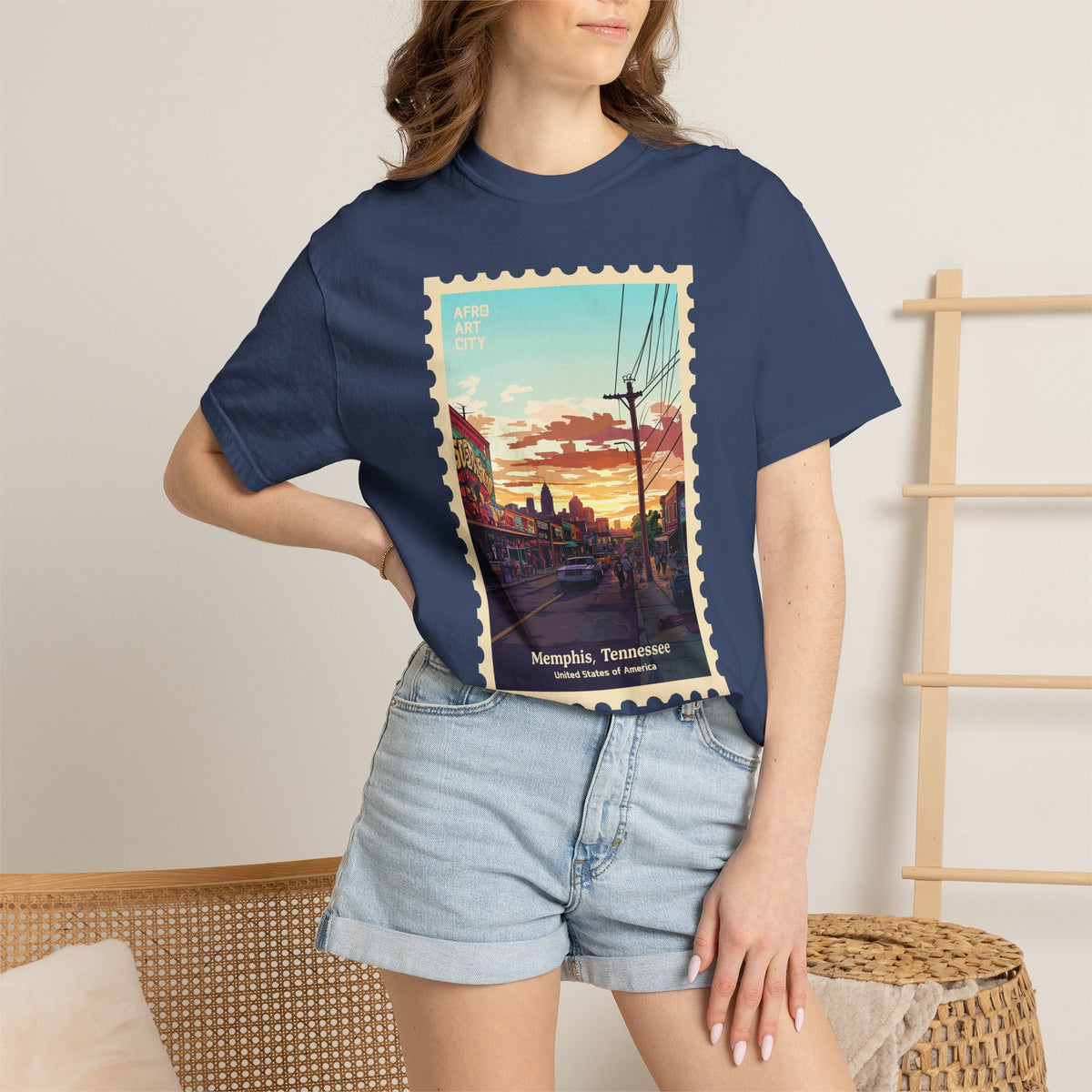 United States - Tennessee, Memphis | Postcards Travel T-Shirt