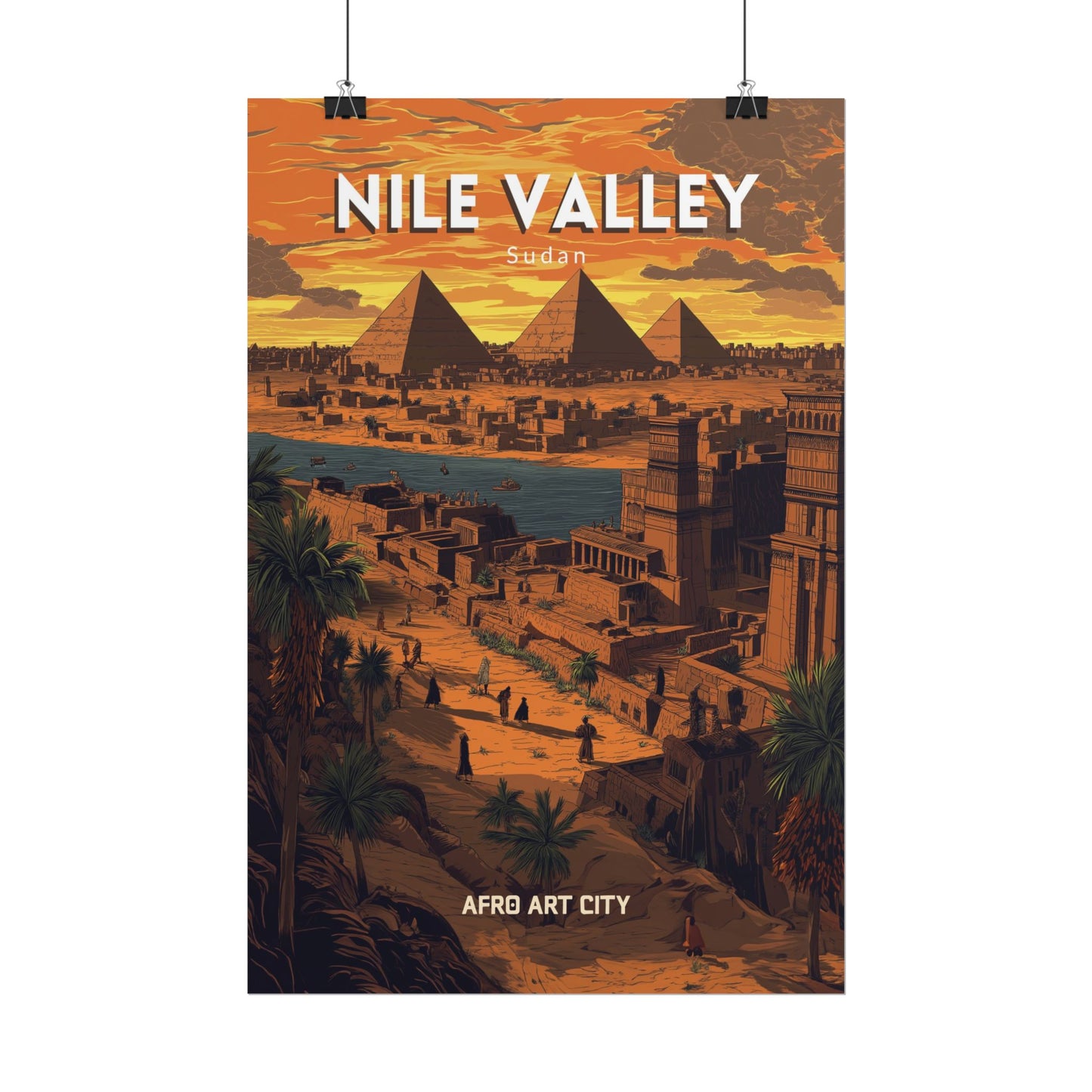 Sudan - Nile Valley ｜ Poster