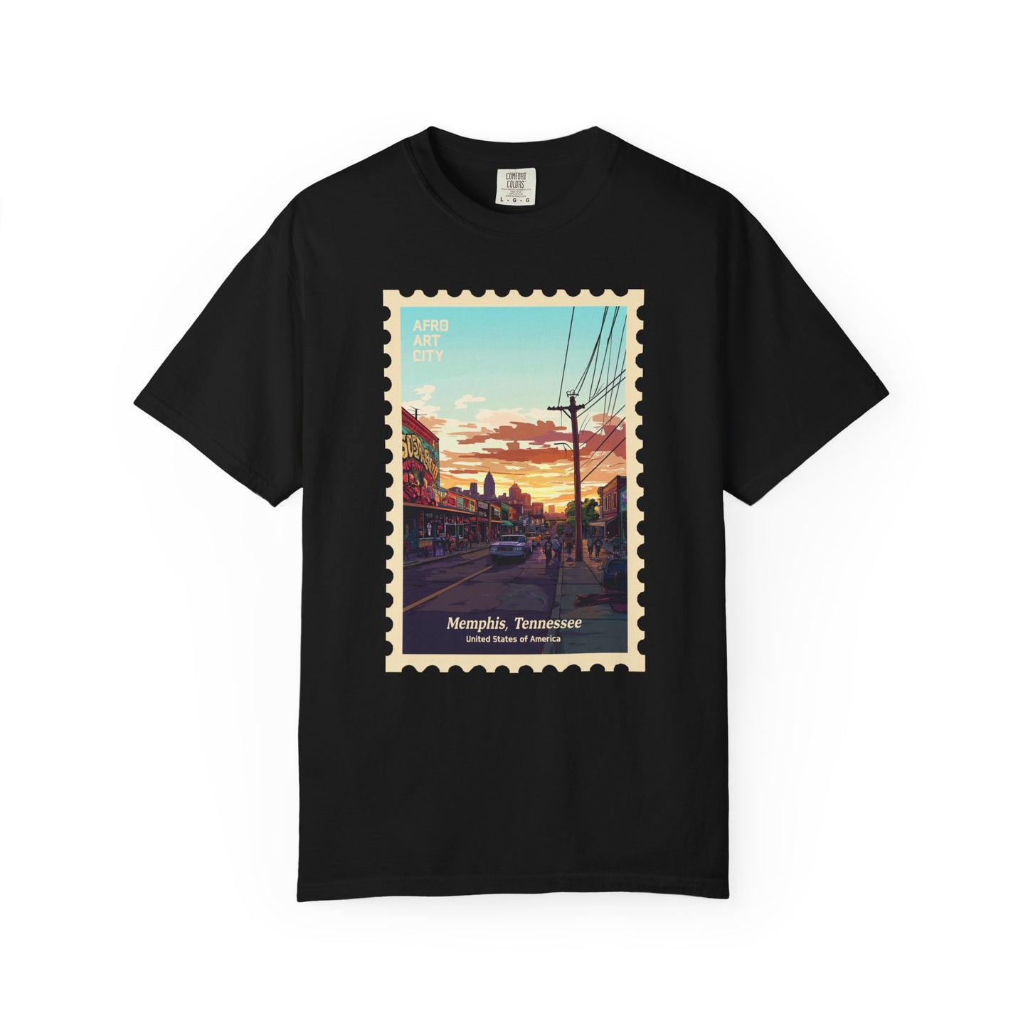 United States - Tennessee, Memphis | Postcards Travel T-Shirt