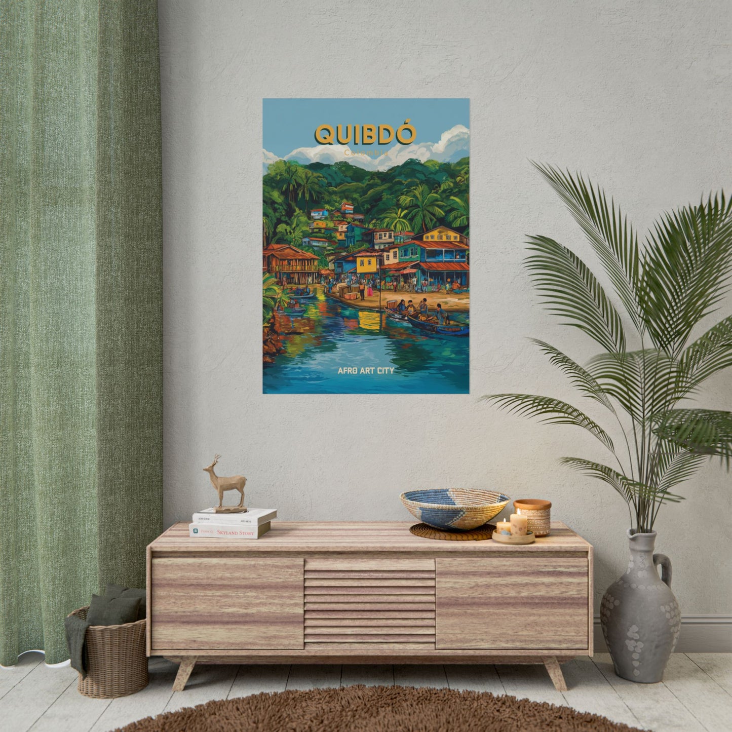 🇨🇴 Colombia - Quibdó ｜ Poster