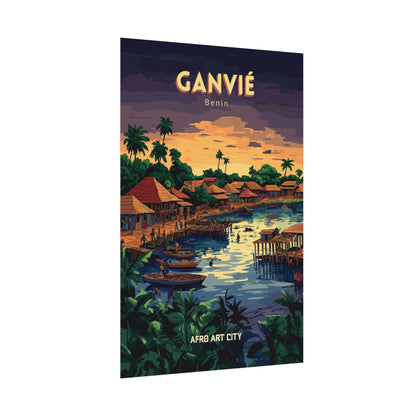 🇧🇯 Bénin - Ganvié ｜ Poster