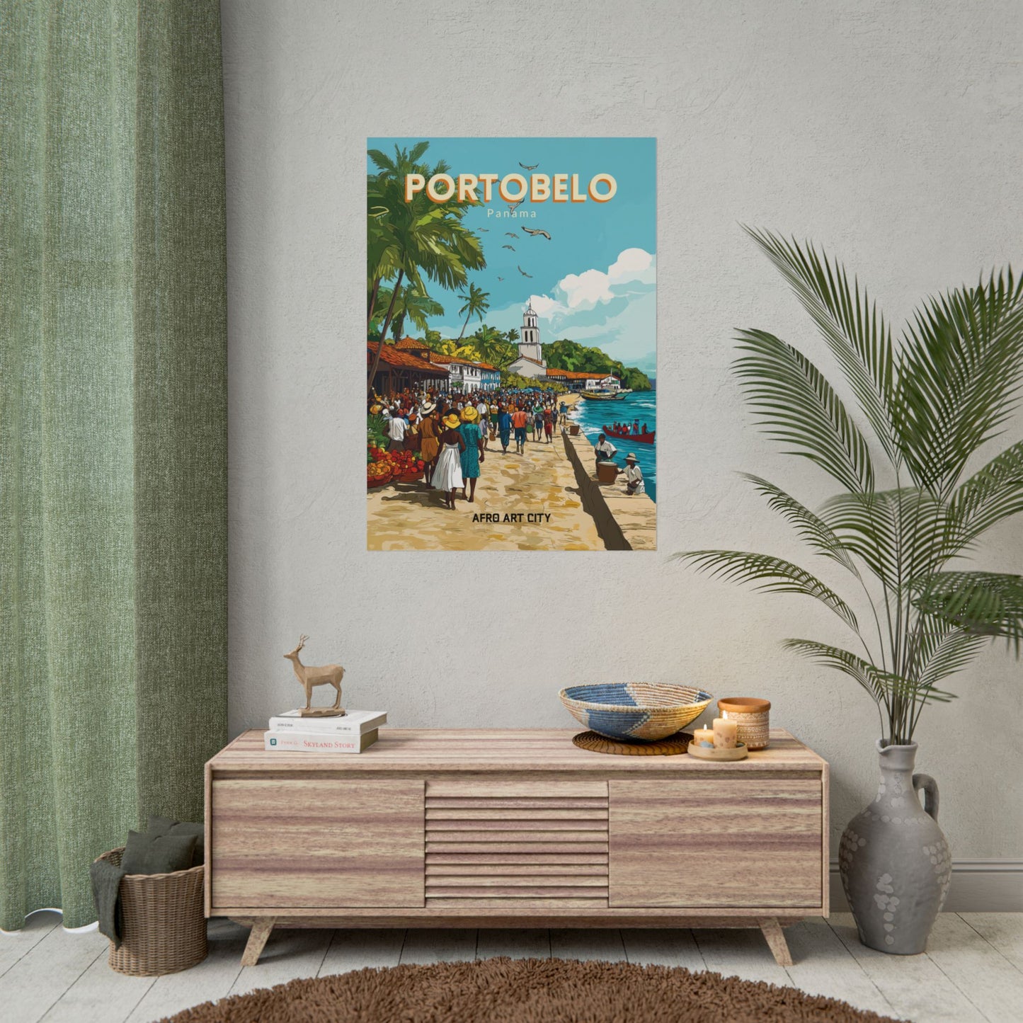 🇵🇦 Panama - Portobelo ｜ Poster