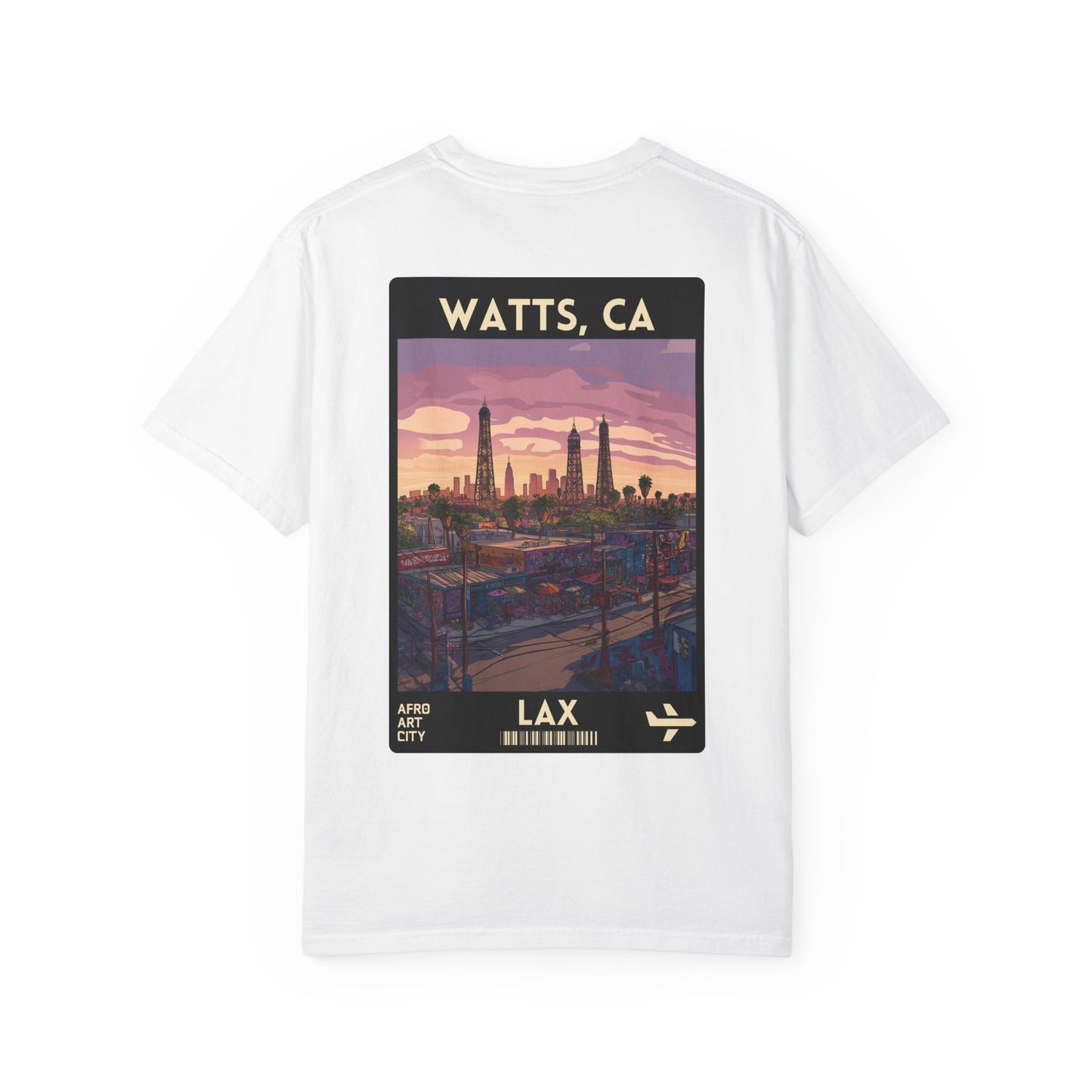 United States - California, Watts | Heritage Travel T-Shirt