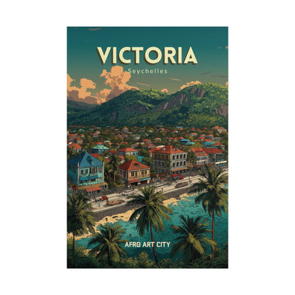 Seychelles - Victoria ｜ Poster
