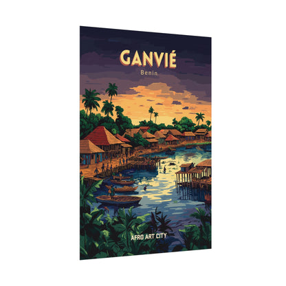 🇧🇯 Bénin - Ganvié ｜ Poster