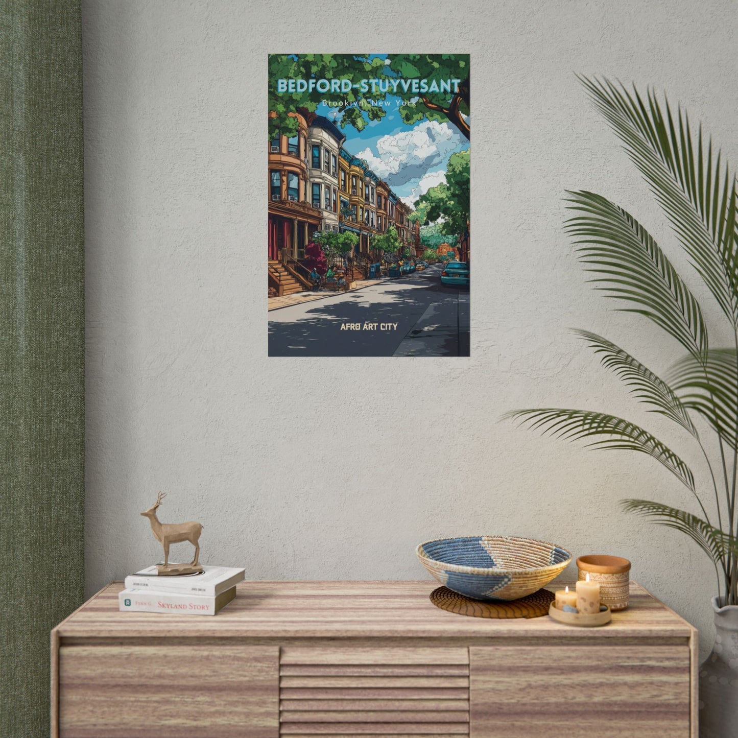 United States - New York, Bedford-Stuyvesant ｜ Poster