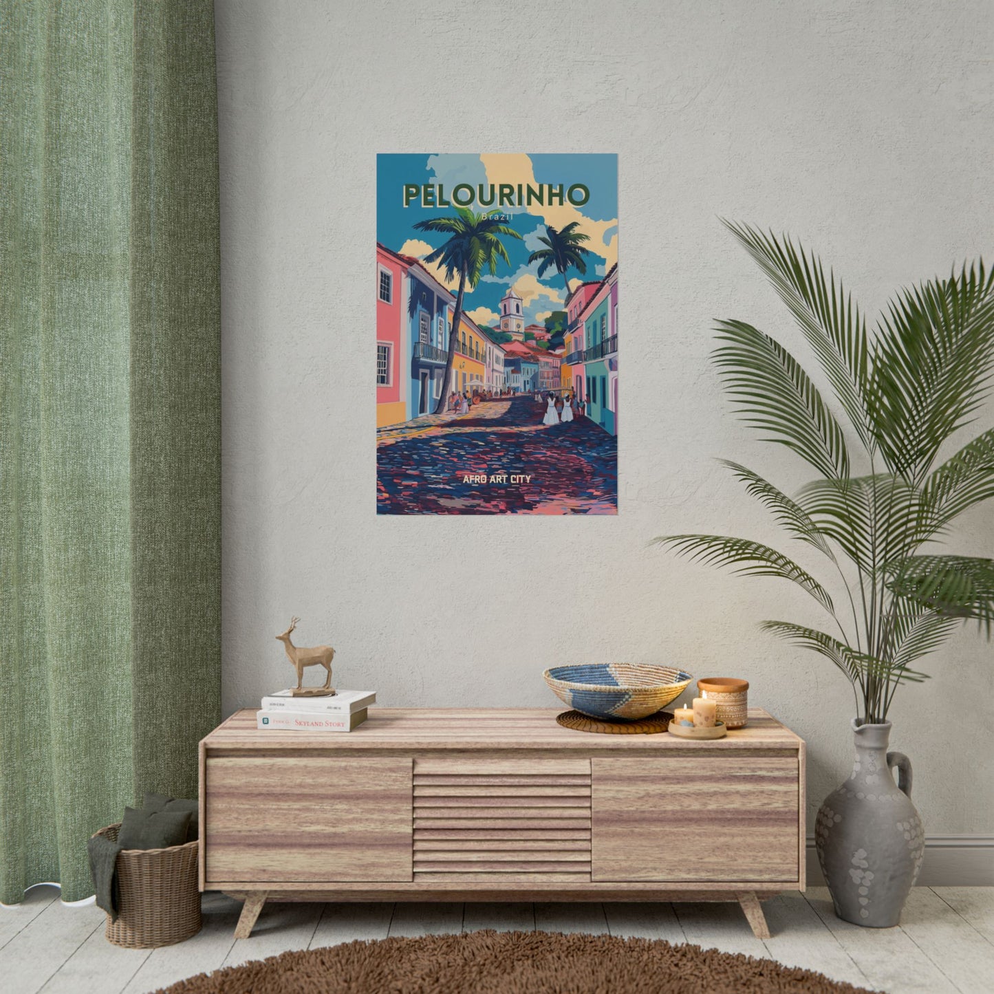 🇧🇷 Brazil - Pelourinho, Salvador, Bahia ｜ Poster