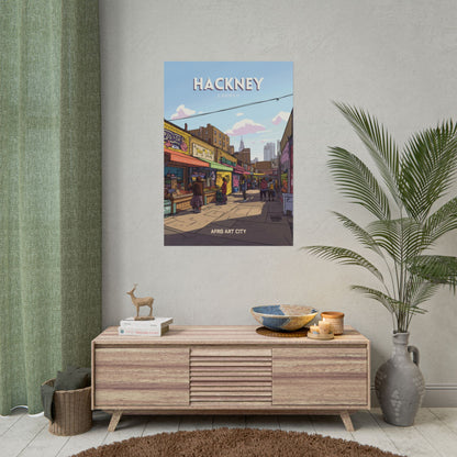 🇬🇧 United Kingdom - Hackney ｜ Poster