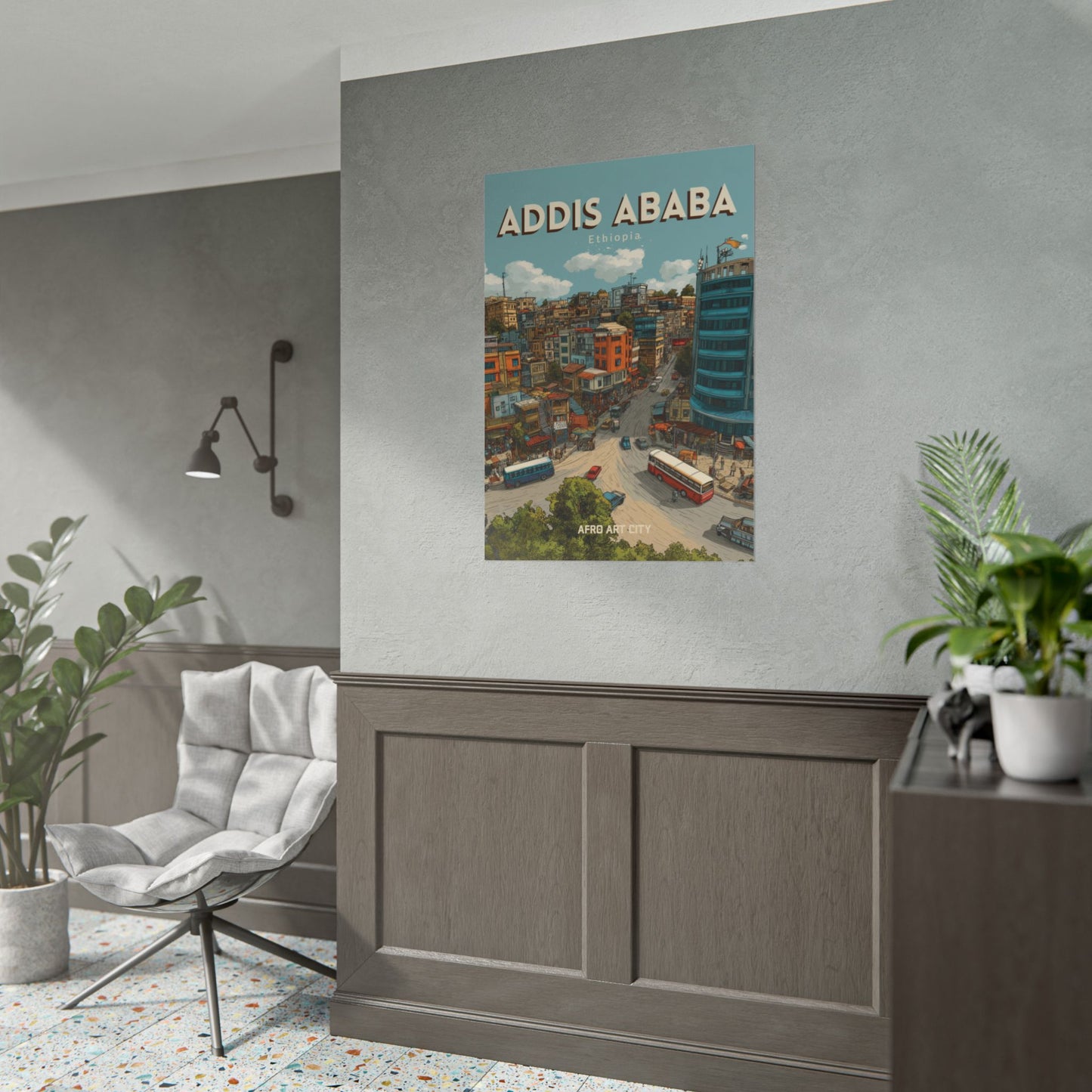 Ethiopia - Addis Ababa ｜ Poster