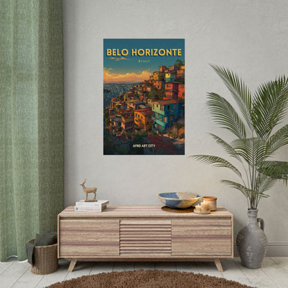 🇧🇷 BRAZIL - Belo Horizonte｜ Poster