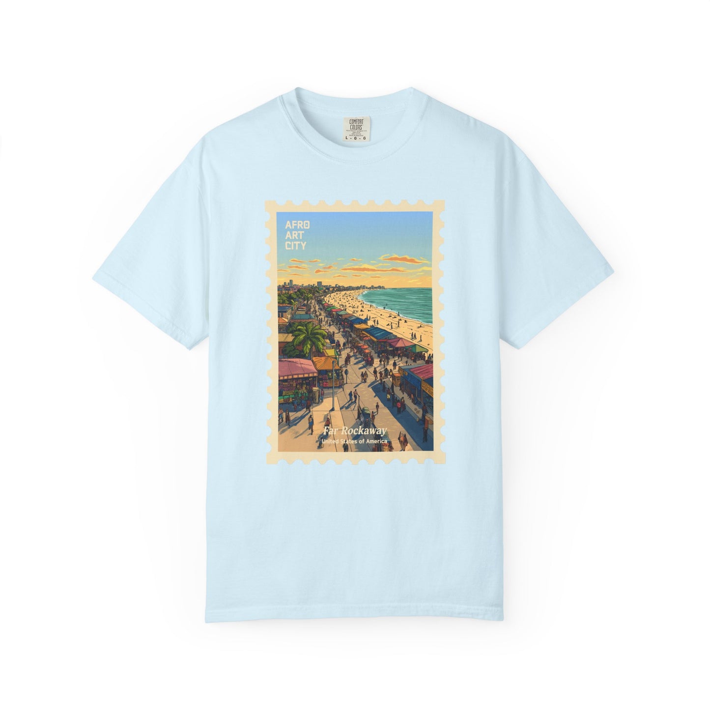 United States - New York, Far Rockaway | Postcards Travel T-Shirt