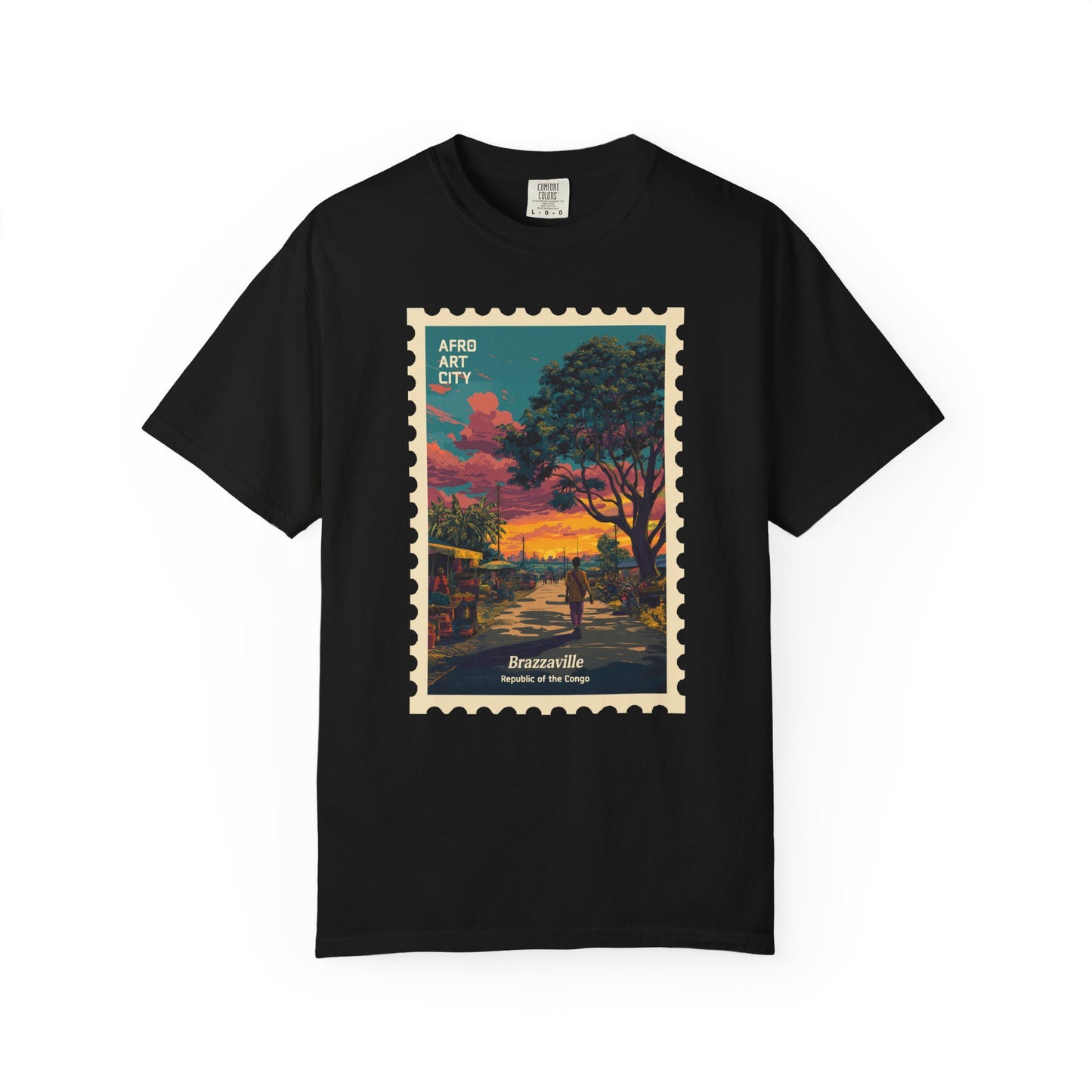 Congo - Brazzaville | Postcards Travel T-Shirt