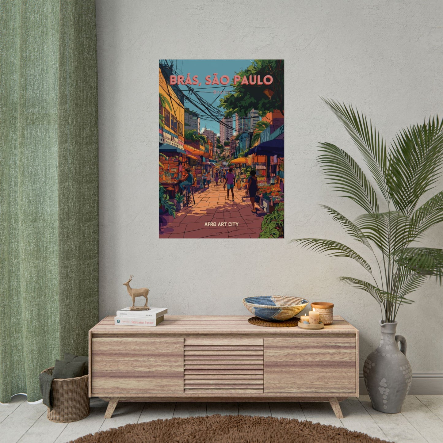 🇧🇷 Brazil - Brás (São Paulo) ｜ Poster