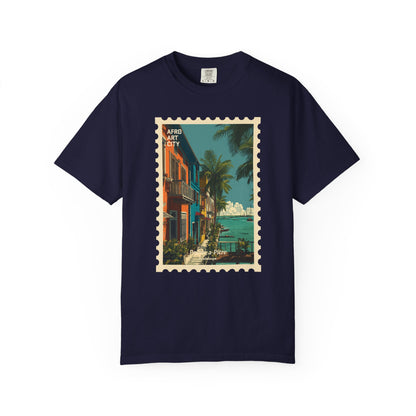 Pointe à Pitre - Guadeloupe | Postcards Travel T-Shirt