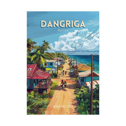 Belize - Dangriga｜Poster
