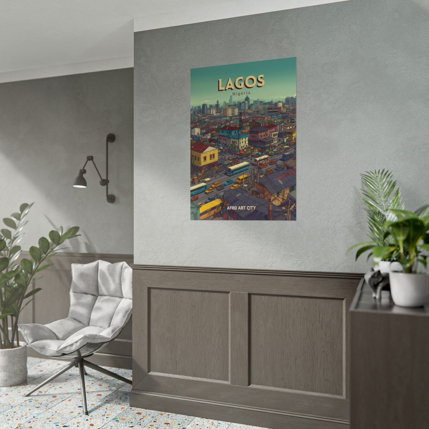 Nigeria - Lagos ｜ Poster