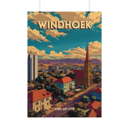 Namibia - Windhoek ｜ Poster