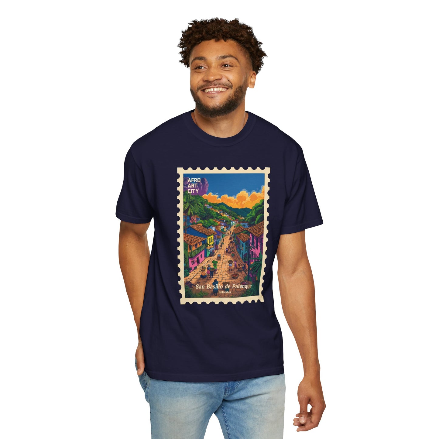 Colombia - San Basilio de Palenque | Postcards Travel T-Shirt
