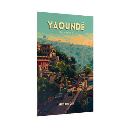 🇨🇲 Cameroon - Yaoundé ｜ Poster