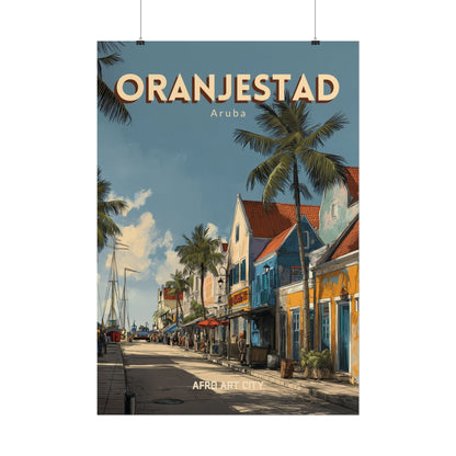 Aruba - Oranjestad｜Poster