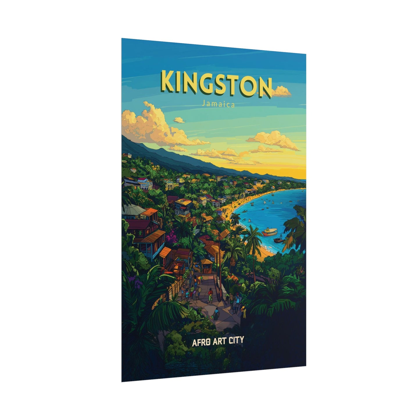 🇯🇲 Jamaica - Kingston ｜ Poster