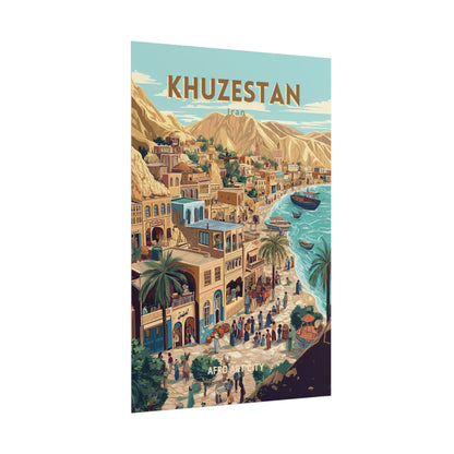 🇮🇷 Iran Khuzestan ｜ Poster