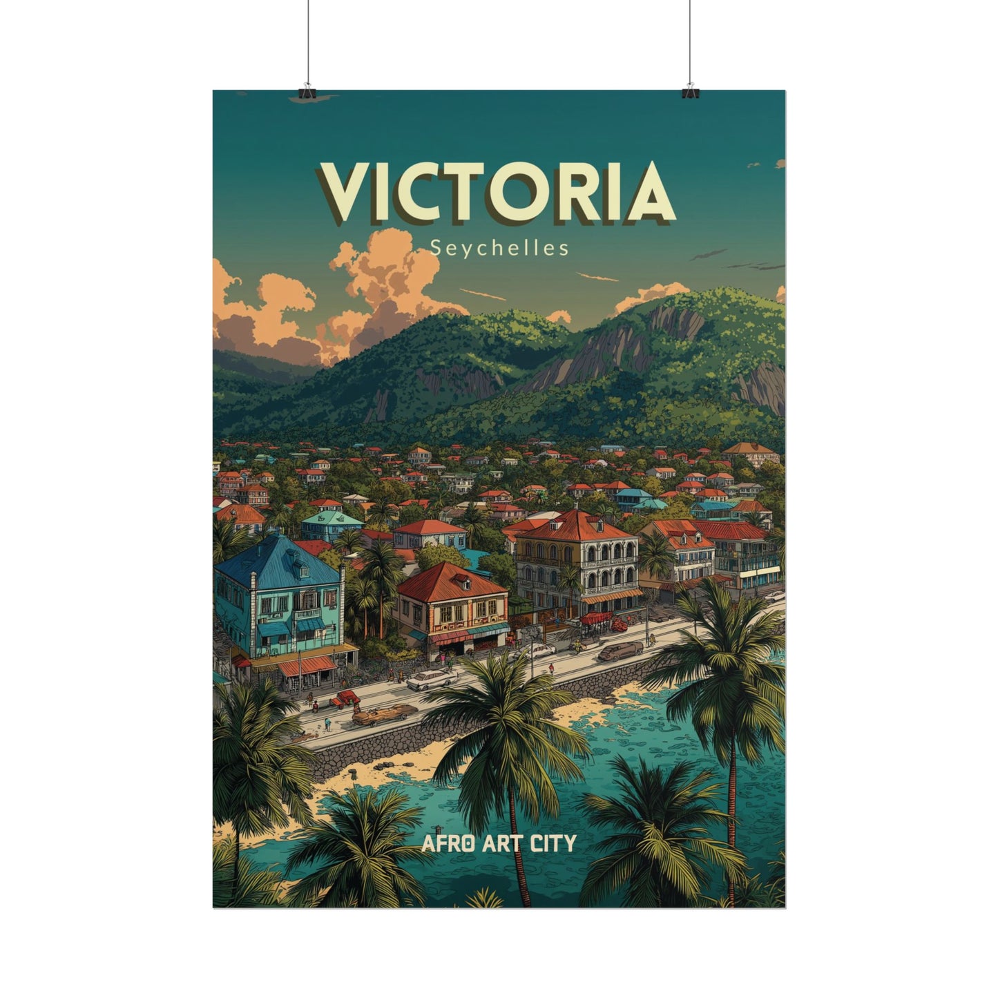 Seychelles - Victoria ｜ Poster