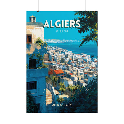 🇩🇿 Algeria - Algiers ｜ Poster