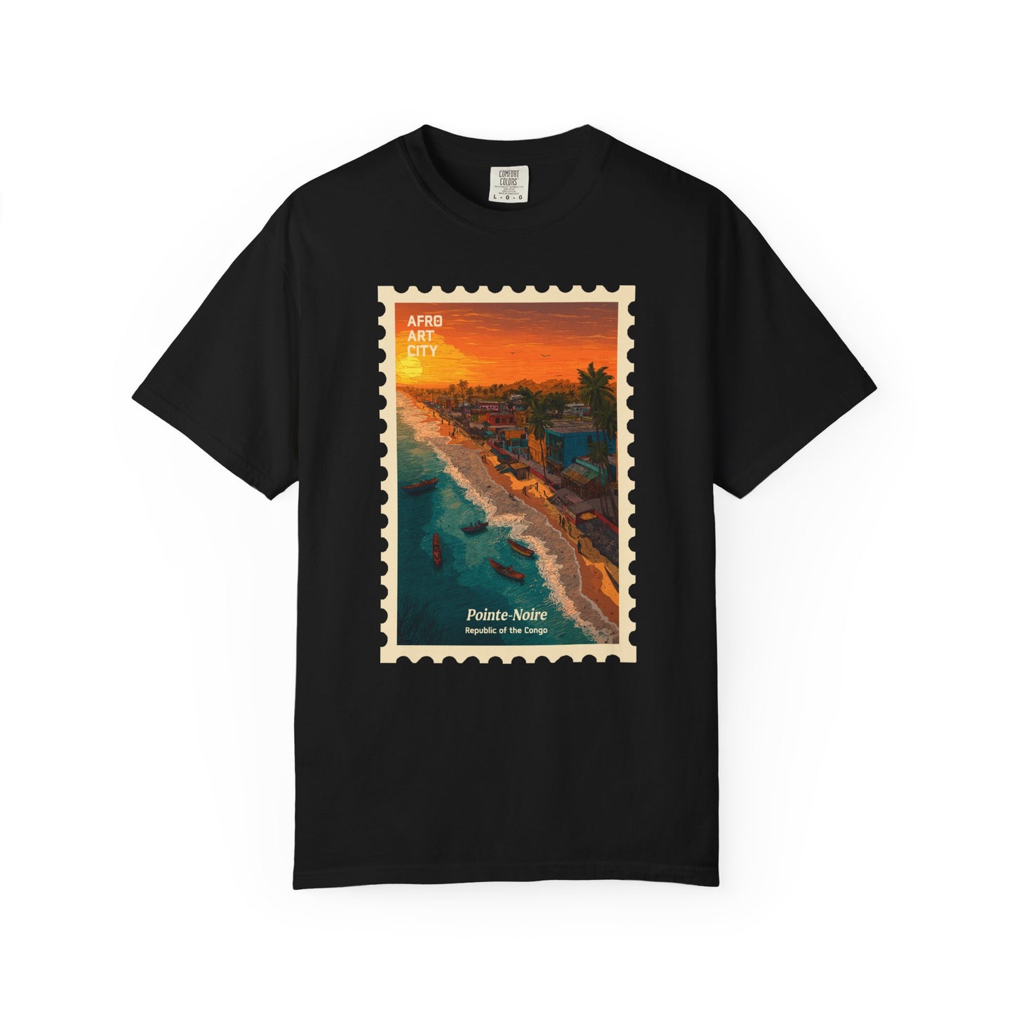 Congo - Pointe Noire | Postcards Travel T-Shirt