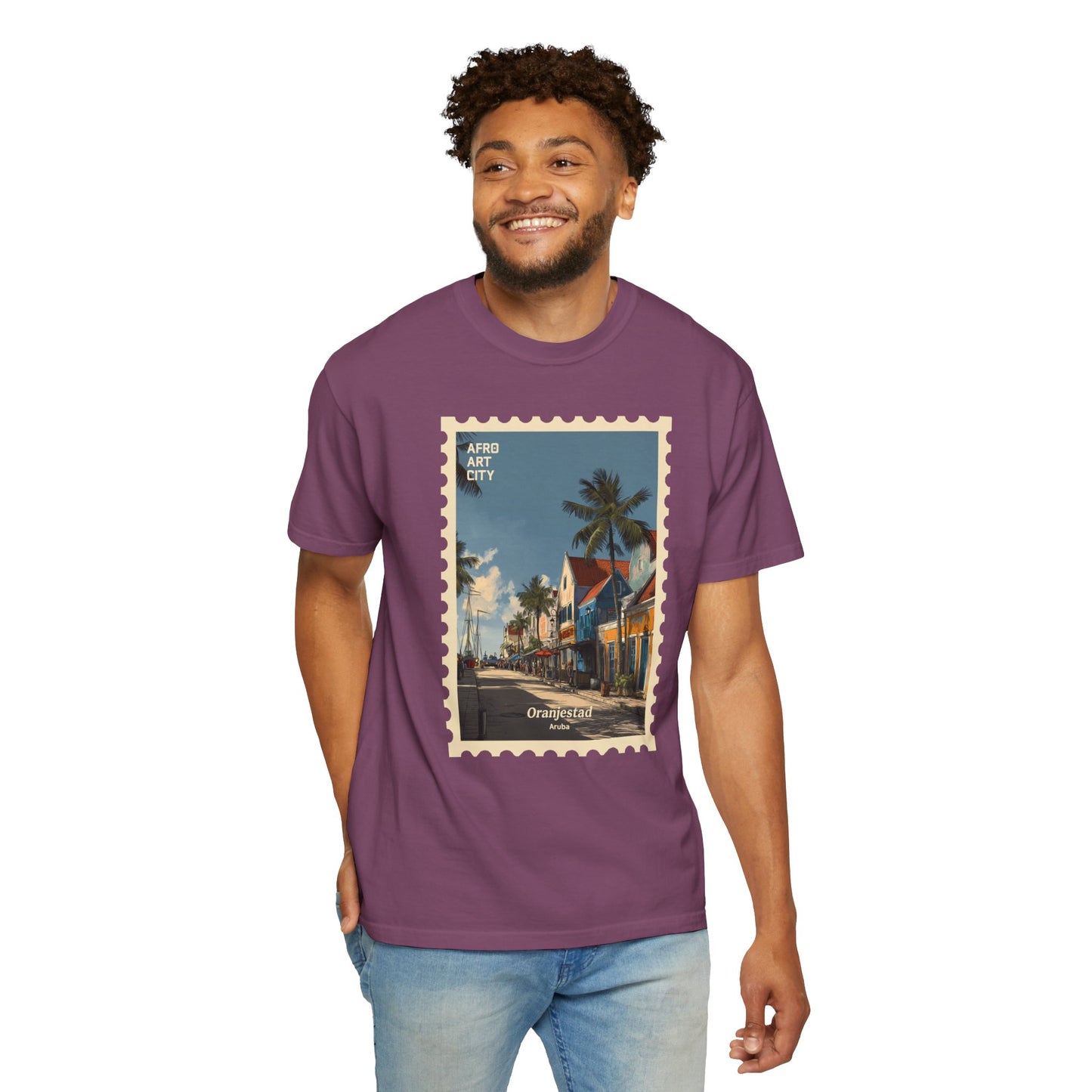 Aruba - Oranjestad | Postcards Travel T-Shirt