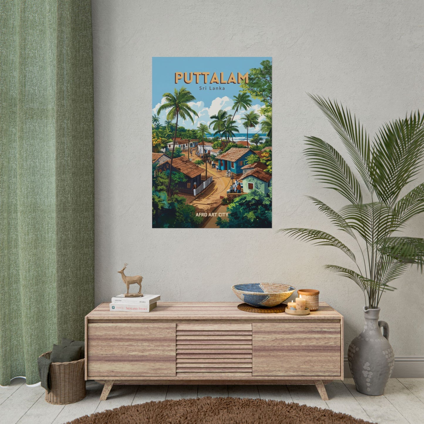 🇱🇰 Sri Lanka - Puttalam ｜ Poster