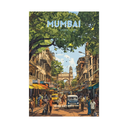 🇮🇳 India - Mumbai ｜ Poster