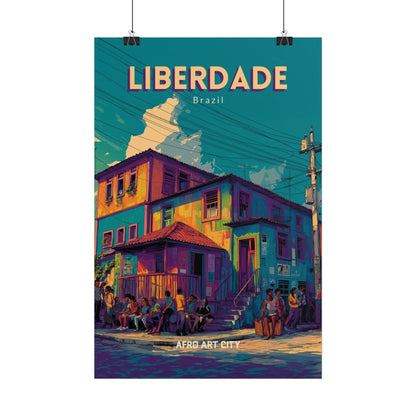 Brazil - Salvador, Liberdade｜Poster