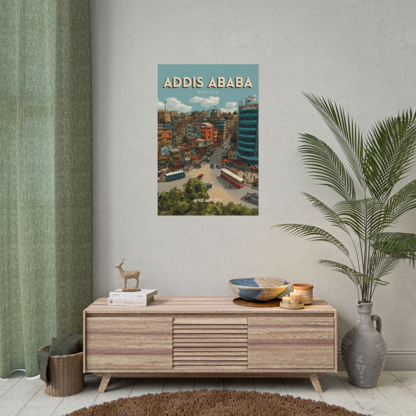 Ethiopia - Addis Ababa ｜ Poster