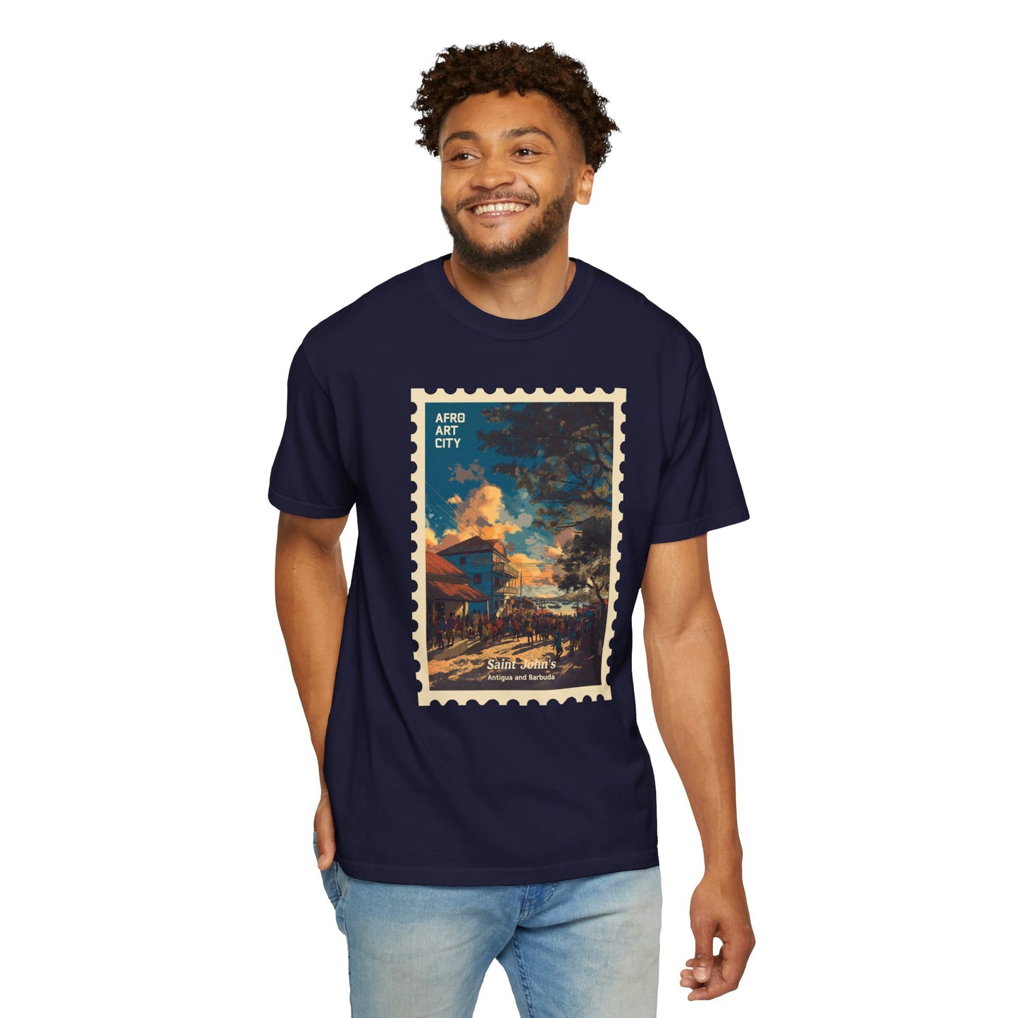 Antigua and Barbuda - Saint John's | Postcards Travel T-Shirt