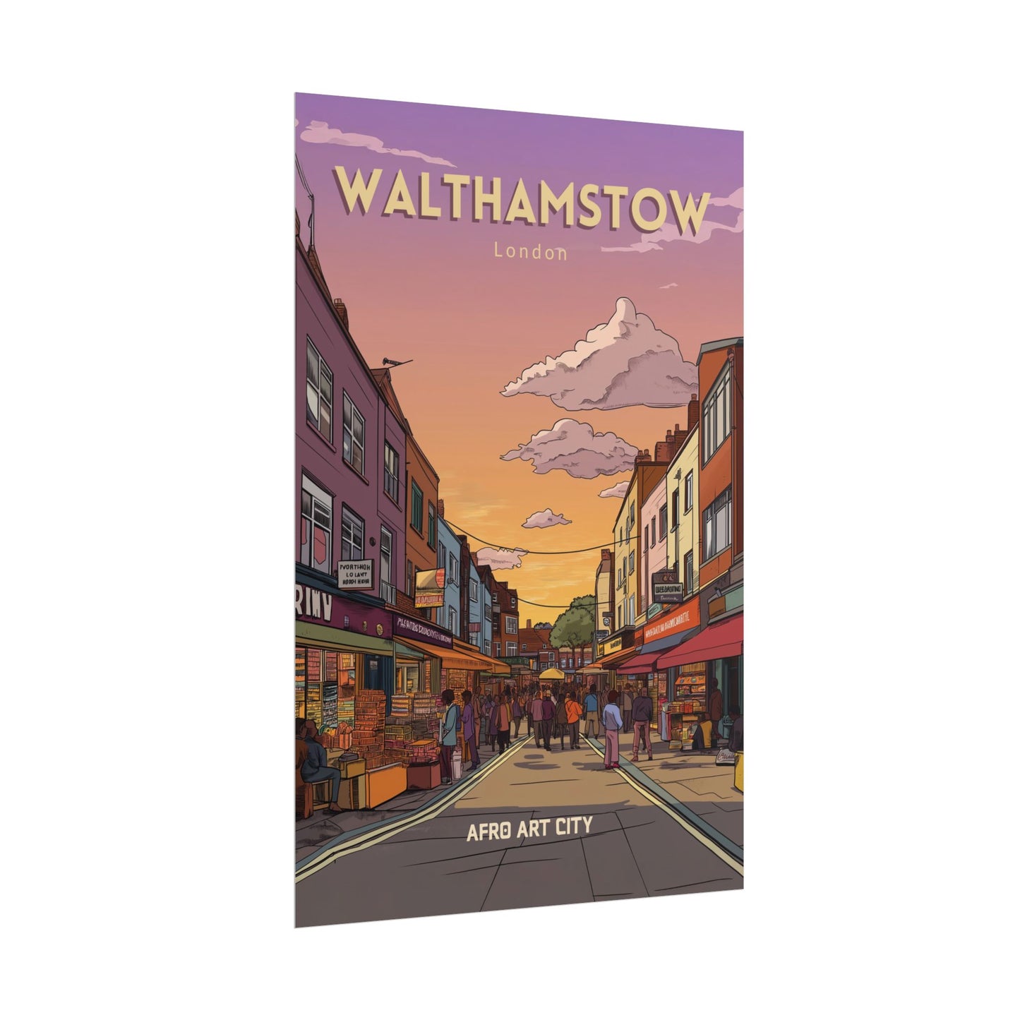 🇬🇧 United Kingdom - Walthamstow ｜ Poster