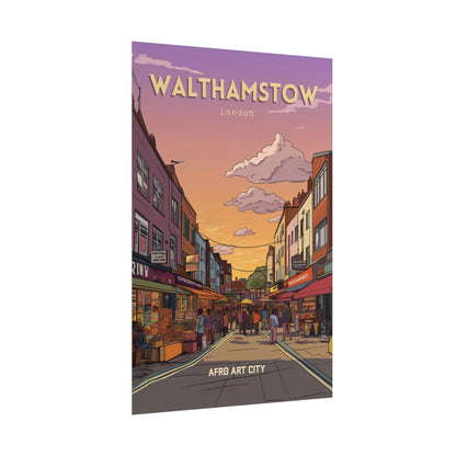 🇬🇧 United Kingdom - Walthamstow ｜ Poster