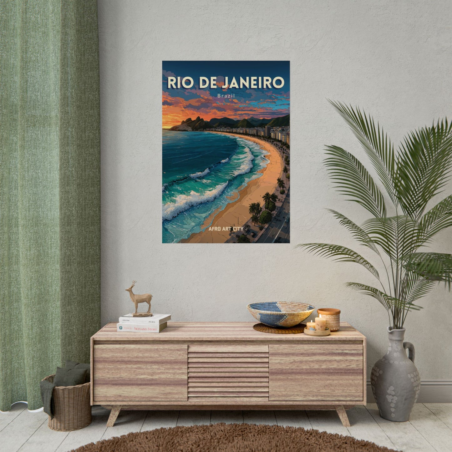 🇧🇷 BRAZIL - Rio de Janeiro ｜ Poster