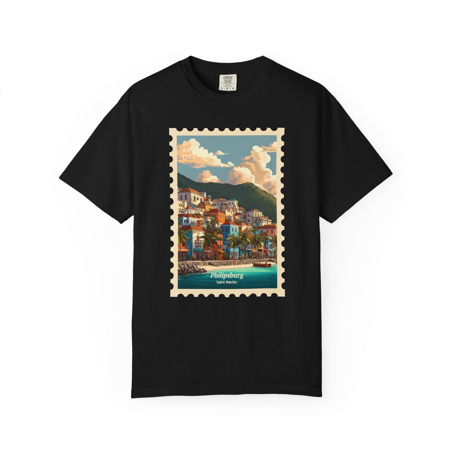 Saint Martin - Philipsburg | Postcards Travel T-Shirt