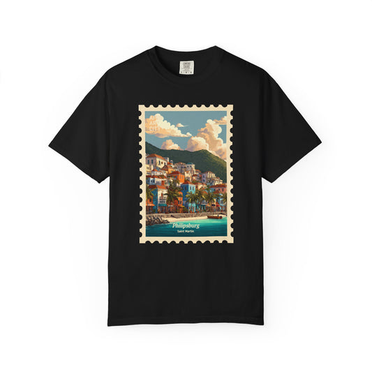 Saint Martin - Philipsburg | Postcards Travel T-Shirt