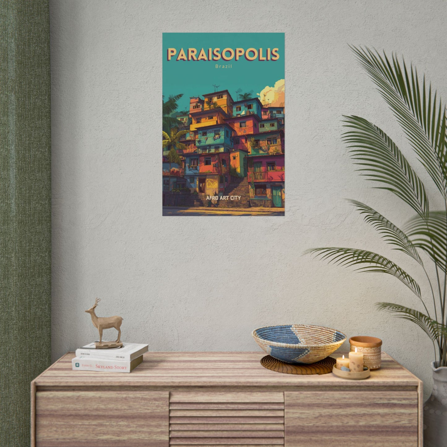 Brazil - São Paulo, Paraisopolis｜Poster