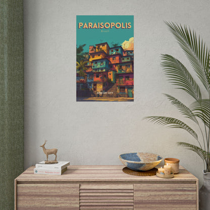 Brazil - São Paulo, Paraisopolis｜Poster