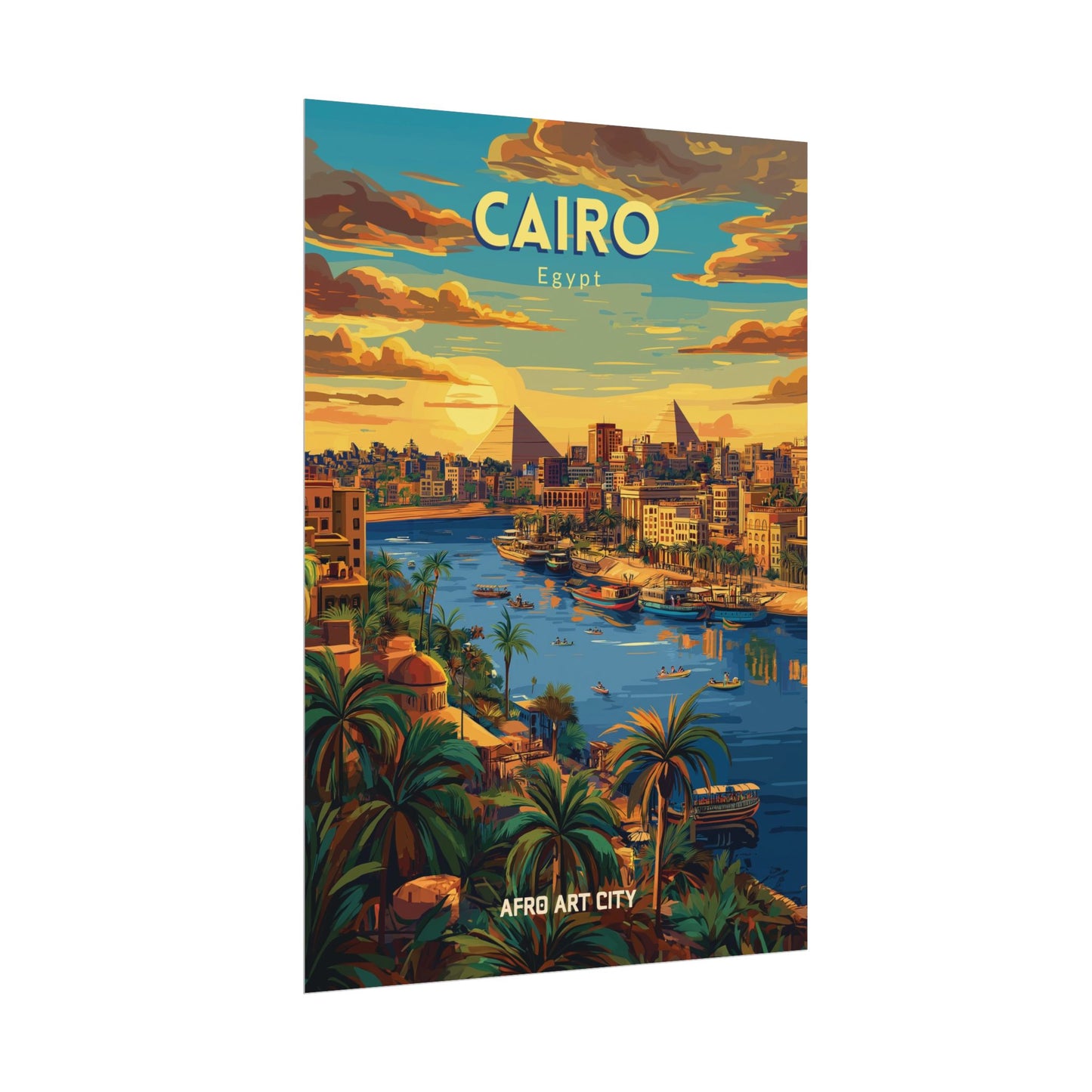 🇪🇬 Egypt - Cairo ｜ Poster