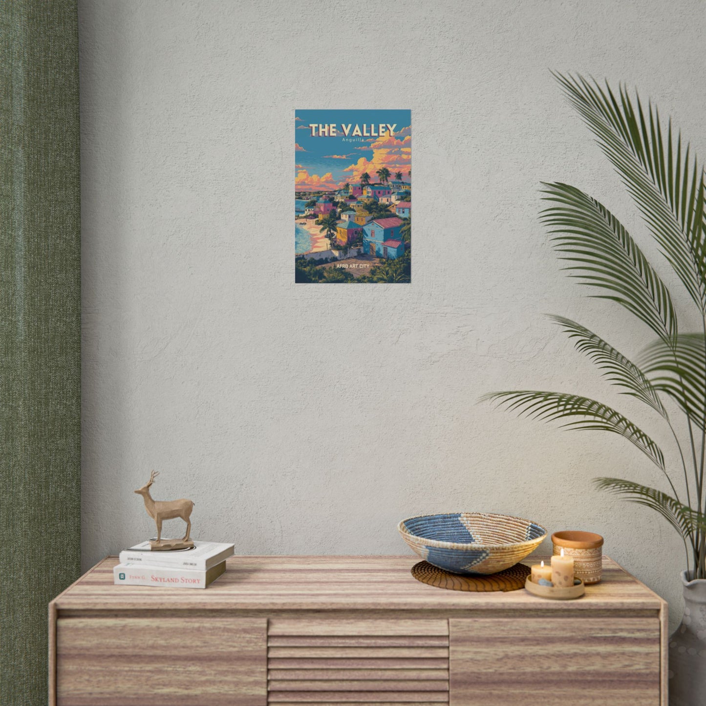 Anguilla - The Valley｜Poster